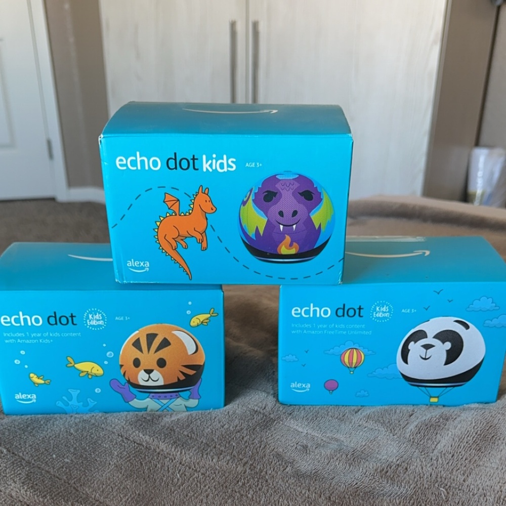 Echo dot kids (ages 3+)